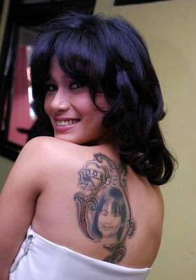 Tamara Geraldine And Sexy Tatto Di Tubuhnya